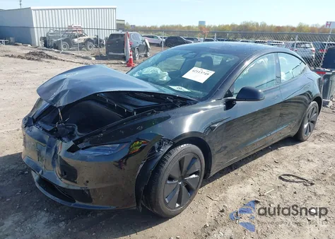 2024 Tesla Model 3 Long Range Dual Motor All-Wheel Drive из США, поврежденный, VIN 5YJ3E1EB0RF817515